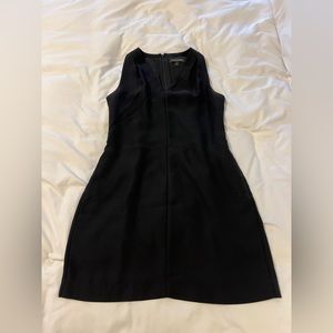 Flattering black cocktail dress